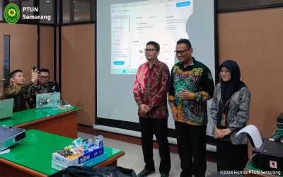 Presentasi & Evaluasi Magang Calon Hakim pada Minggu Ke Dua