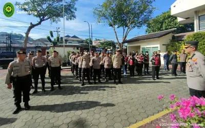 Persiapan Pengamanan Sidang