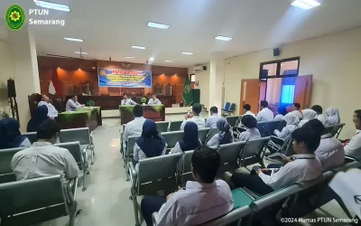 Rapat Bulanan PTUN Semarang Bulan Juli Tahun 2024