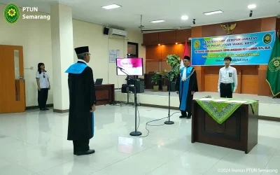 Pelantikan Wakil Ketua PTUN Semarang