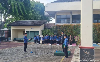 Upacara HUT Ke 53 KORPRI
