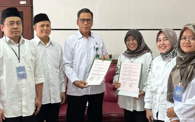 Penandatanganan MoU dengan IAIN Kudus