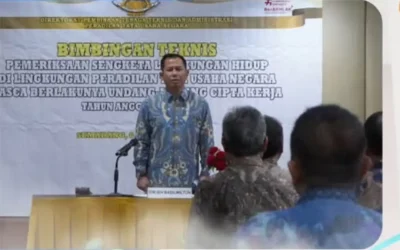 Bimbingan Teknis Pemeriksaan Sengketa Lingkungan Hidup