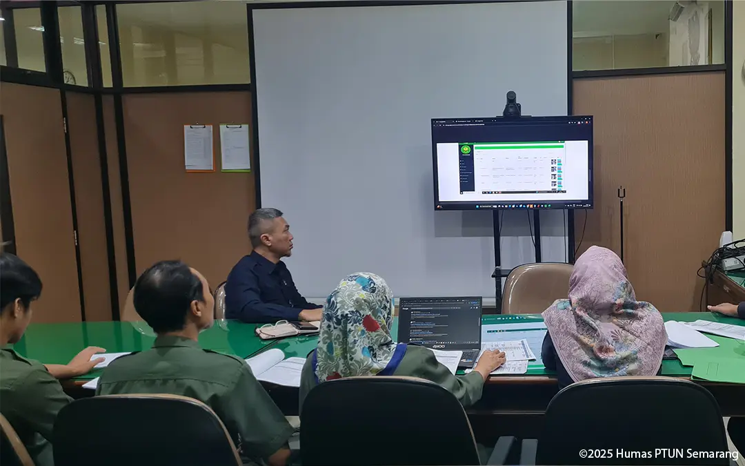 Rapat Tindak Lanjut Penyelesaian Monev Manajemen dan Layanan Peradilan