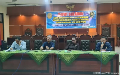 Rapat Bulanan PTUN Semarang