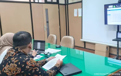 Zoom Koordinasi Penyelesaian Pagu Minus