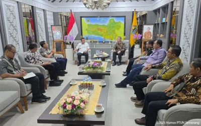 Kunjungan Pimpinan PTUN Semarang ke Gubernur Jawa Tengah