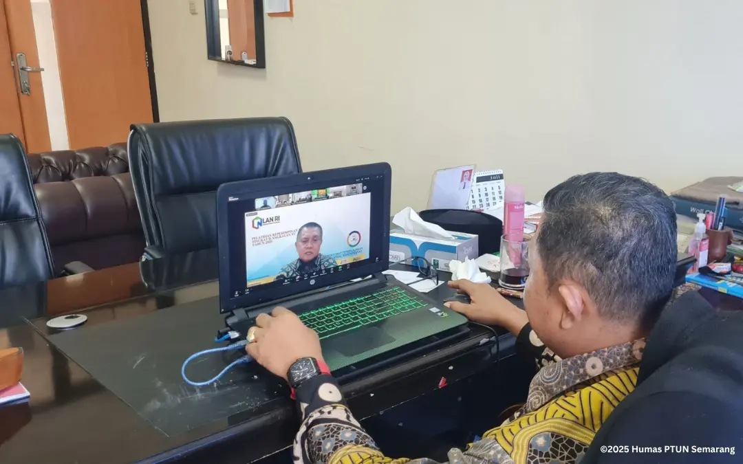 Zoom Rencana Strategis Mahkamah Agung