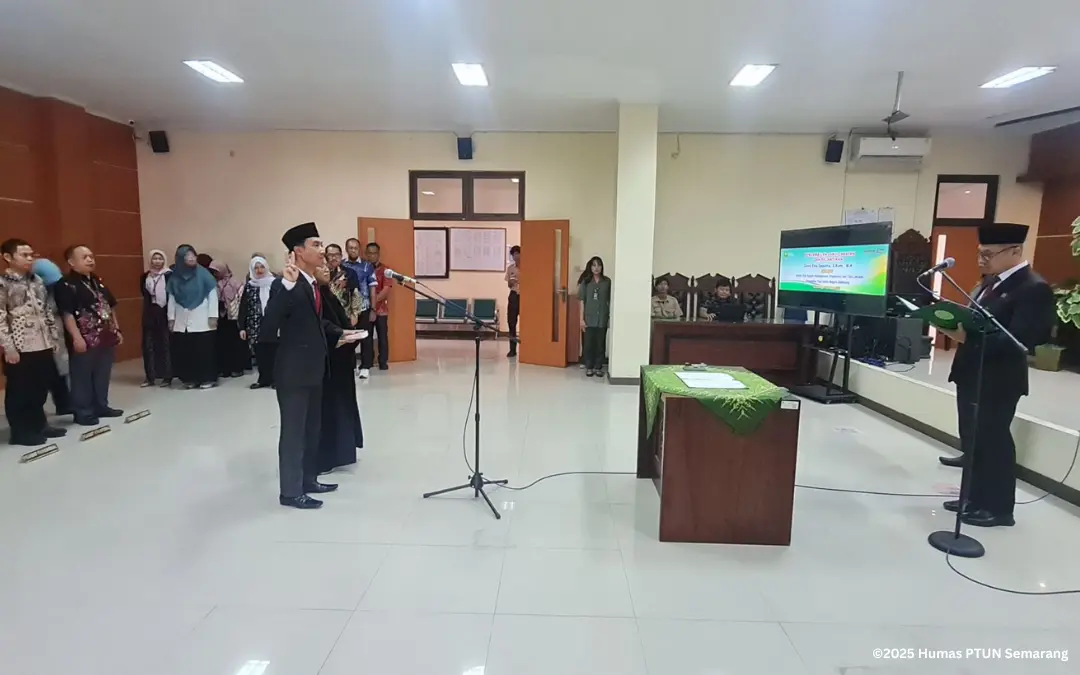 Pelantikan Kasubbag Kepegawaian Dan Ortala