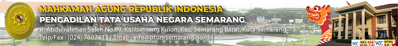 Website Resmi PTUN Semarang