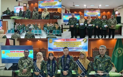 Rapat Bulanan PTUN Semarang