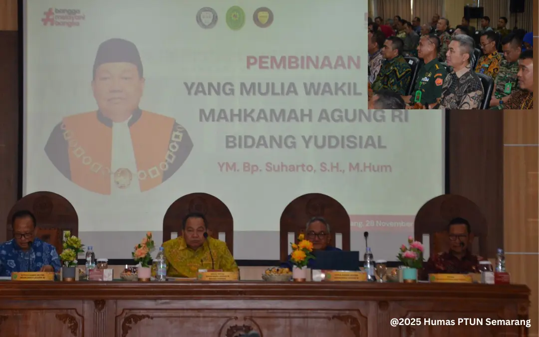 Pembinaan Wakil Ketua Mahkamah Agung RI Bidang Yudisial