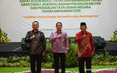 RAKORNIS & BIMTEK DIREKTORAT JENDERAL BADILMILTUN TA 2026