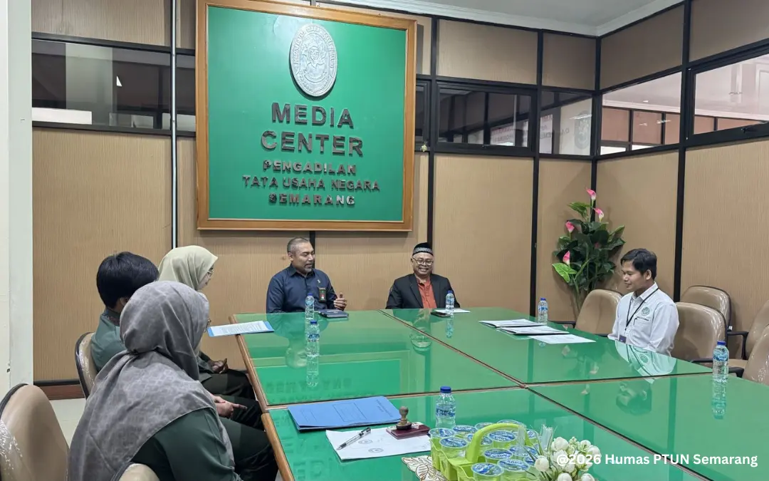 MoU PTUN Semarang dengan Fakultas Syariah UIN Saizu