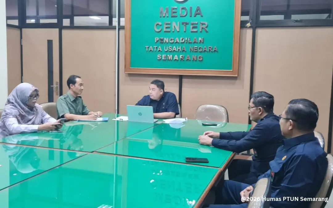 PTUN SEMARANG GELAR RAPAT PEMILIHAN AGEN PERUBAHAN TAHUN 2027